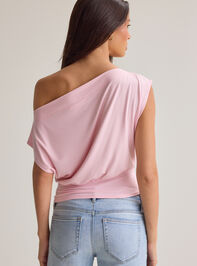 Senna Asymmetrical Neck Top Detail 3 - AS Kids