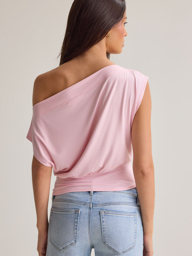 Senna Asymmetrical Neck Top Detail 3 - AS Kids