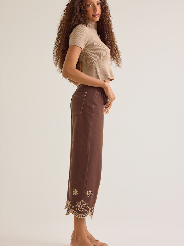 Natalee Embroidered Eyelet Jeans Detail 4 - AS Kids