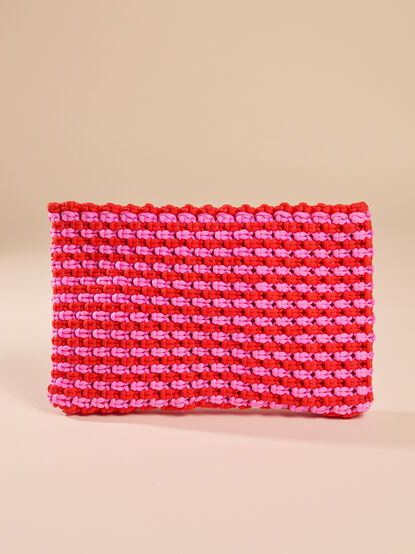 Spritz Stripe Woven Pouch - ALTAR'D STATE KIDS