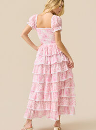 Zinny Floral Maxi Dress Detail 4 - ALTAR'D STATE KIDS