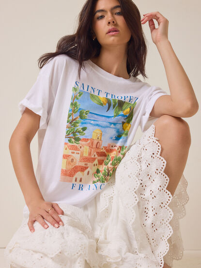 Saint Tropez Souvenir Tee - AS Kids