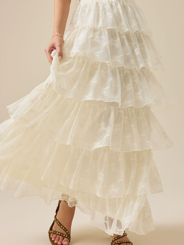 Danny Lace Maxi Skirt Detail 3 - AS Kids