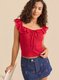 Alaina Embroidered Mini Skirt - ALTAR'D STATE KIDS