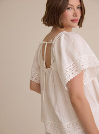 Isolde Lace Baby Doll Top Detail 6 - AS Kids
