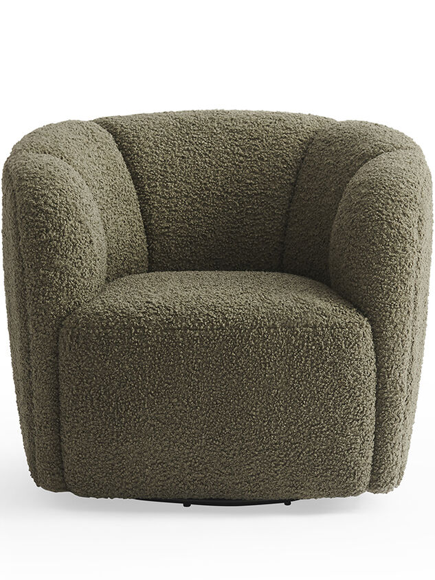 Spruce Upholstered Swivel Chair - AS Kids