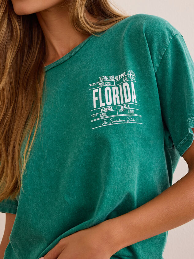 Florida Jets Graphic Tee Detail 2 - AS Kids