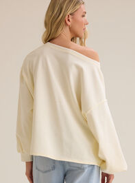 Jamie Beach Cropped Sweatshirt Detail 6 - ALTAR'D STATE KIDS