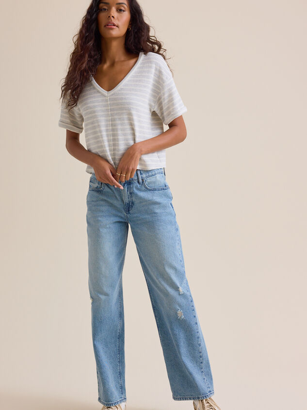 Sheridan V-Neck Top Detail 2 - ALTAR'D STATE KIDS