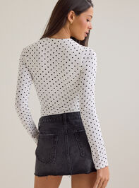 Lexi Polka Dot Top Detail 4 - AS Kids