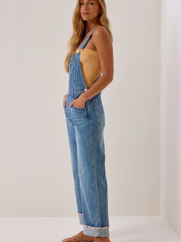 Shelby Denim Overalls Detail 4 - AS Kids