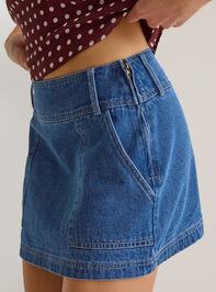 Karsen Denim Mini Skirt Detail 3 - AS Kids
