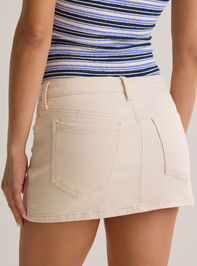 Harleigh Denim Mini Skirt Detail 5 - AS Kids