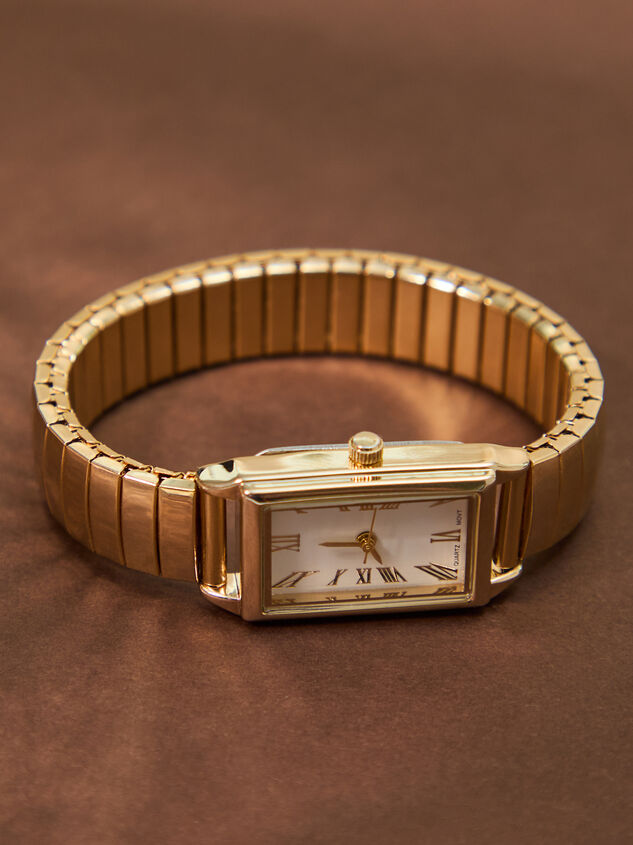 Radiant Gold Stretch Watch Detail 2 - ALTAR'D STATE KIDS