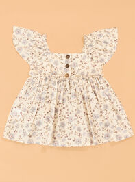 Kayela Floral Baby Dress Detail 5 - AS Kids