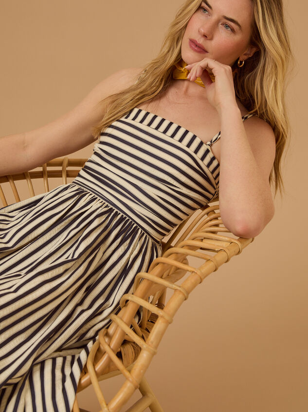 Josey Stripe Maxi Dress Detail 4 - ALTAR'D STATE KIDS