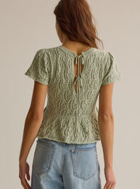 Lexie Pointelle Top Detail 3 - AS Kids