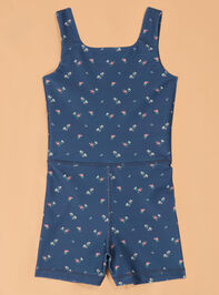Eva Floral Unitard Detail 2 - AS Kids
