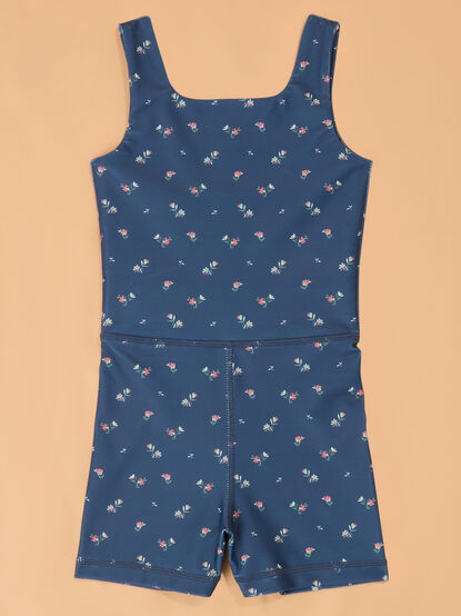 Eva Floral Unitard - AS Kids