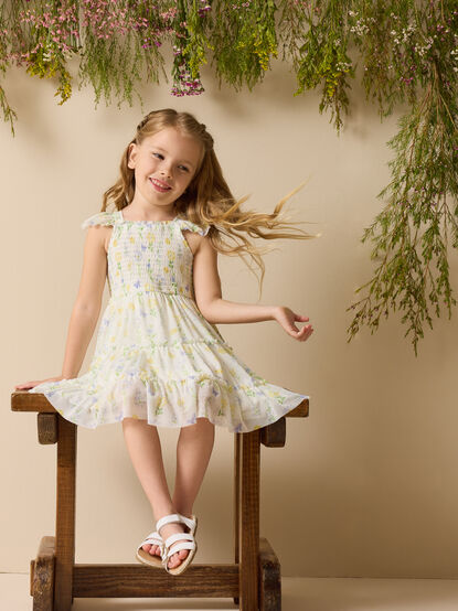 Gillian Floral Toddler Dress - ALTAR'D STATE KIDS