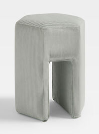 Fennel Upholstered Stool Detail 3 - ALTAR'D STATE KIDS