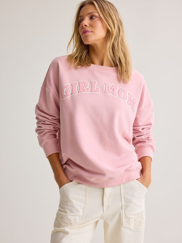 Girl Mom Graphic Sweatshirt - AS Kids
