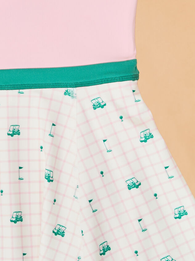 Caddie Plaid Dress Detail 4 - AS Kids