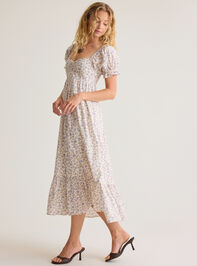 Kayela Floral Mama Dress Detail 5 - AS Kids