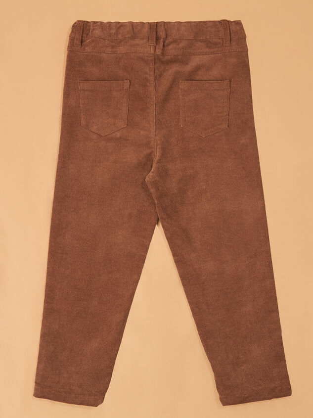 Beau Fur Corduroy Pant Detail 3 - AS Kids