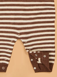 Arthur Striped Long Sleeve Jumpsuit Detail 4 - AS Kids