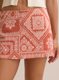 Tully Bandana Mini Skirt Detail 3 - AS Kids