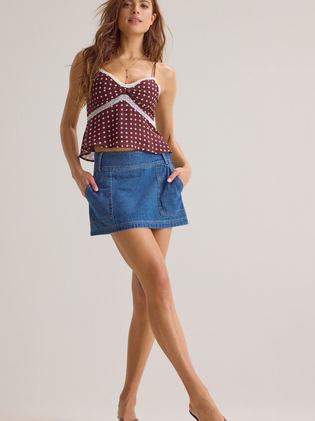 Karsen Denim Mini Skirt - AS Kids