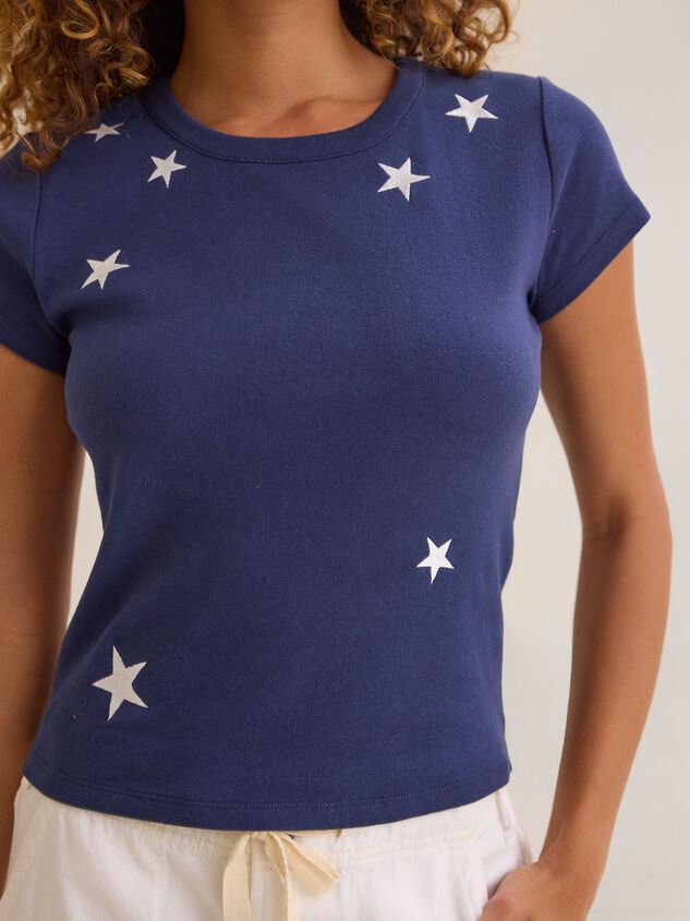 Sienna Stars Tee Detail 2 - ALTAR'D STATE KIDS