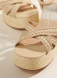 Danila Woven Block Heel Detail 3 - ALTAR'D STATE KIDS