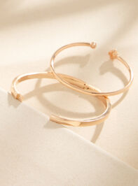 Clover Bangle Bracelet Set Detail 2 - ALTAR'D STATE KIDS