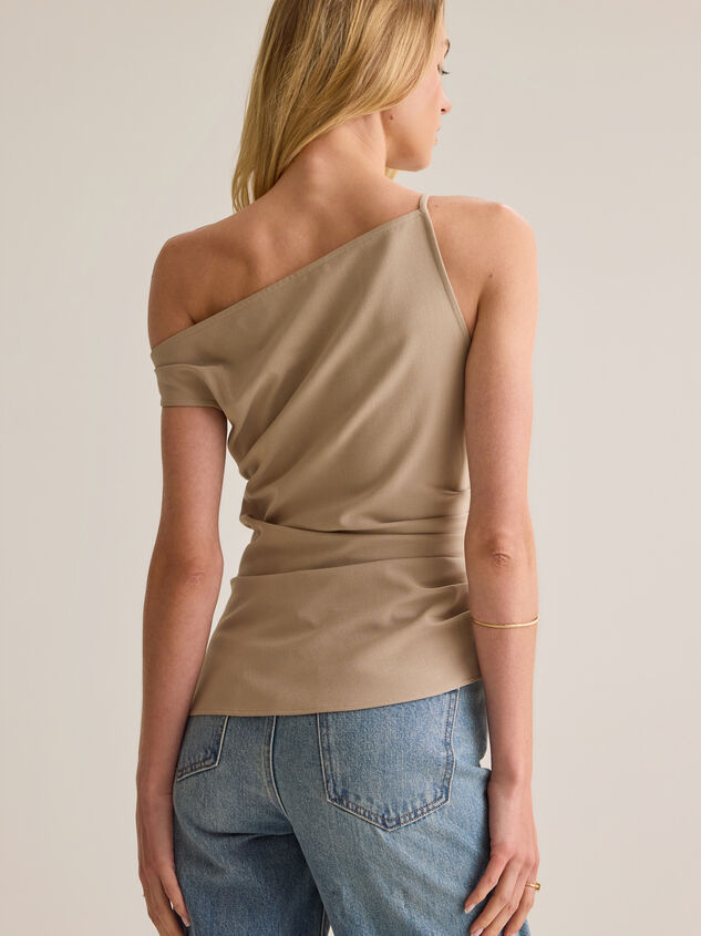 Tayler Asymmetrical Tank Top Detail 5 - AS Kids