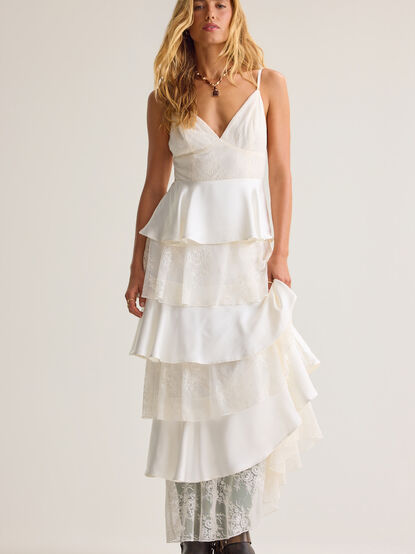 Clarke Tiered Maxi Dress - AS Kids