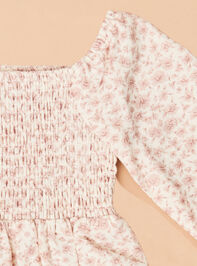 Nora Floral Bubble Romper Detail 2 - ALTAR'D STATE KIDS