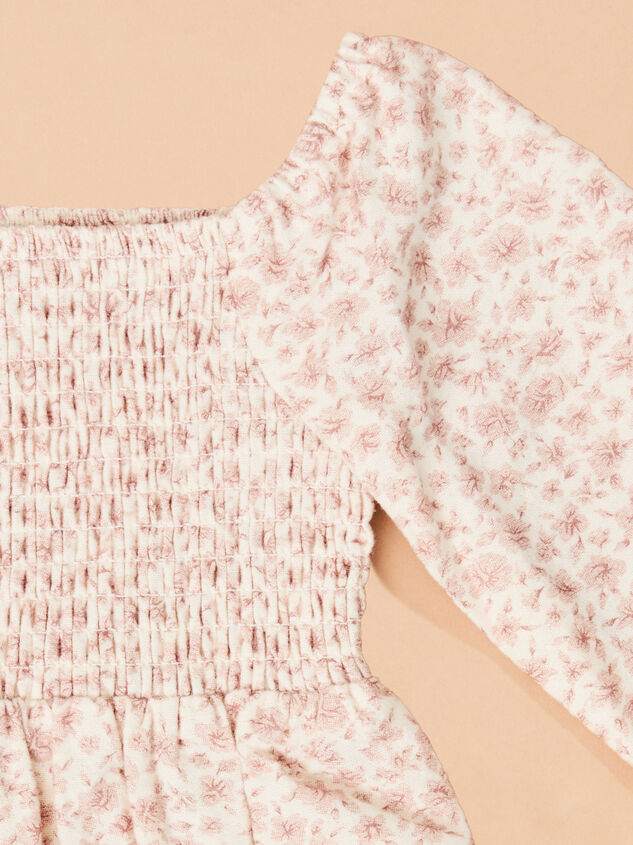 Nora Floral Bubble Romper Detail 2 - ALTAR'D STATE KIDS