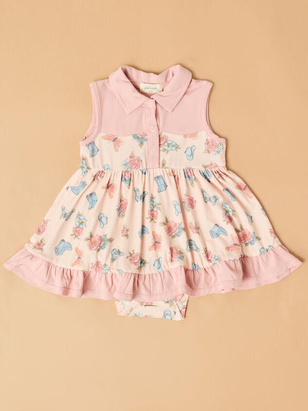 Charli Country Girl Bodysuit Dress Detail 2 - ALTAR'D STATE KIDS