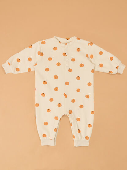 Sweet Squash Long Sleeve Jumpsuit - AS Kids