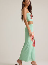 Kehlani Floral Midi Skirt Detail 4 - AS Kids