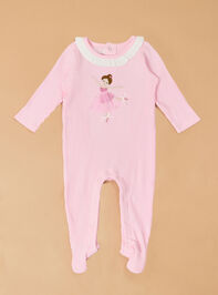 Ballerina Bow Footie by Mudpie - AS Kids