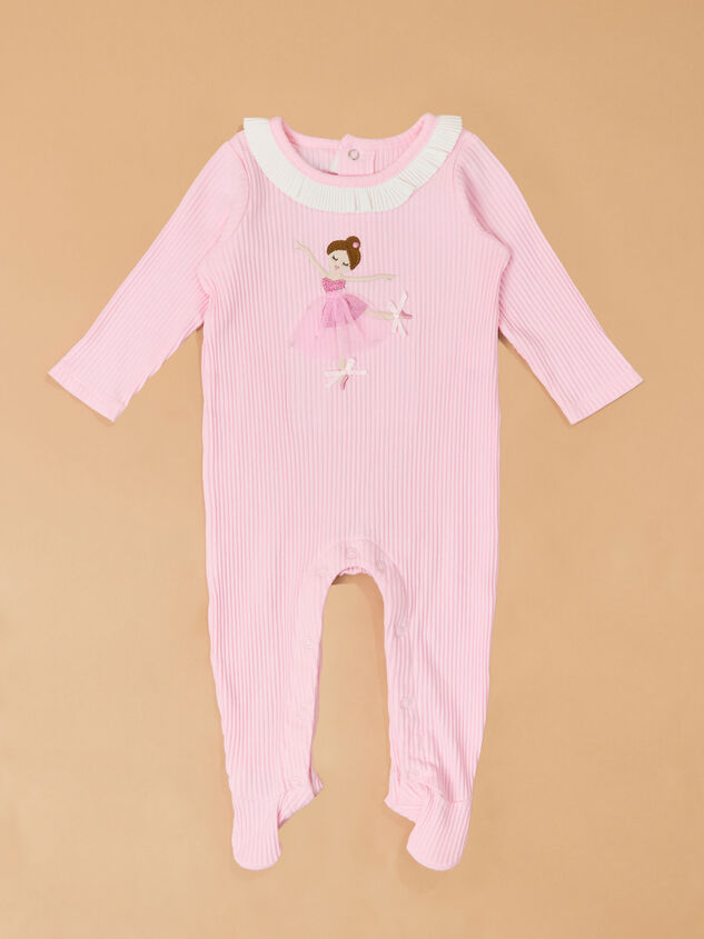 Ballerina Bow Footie by Mudpie - AS Kids