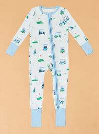 Vinny Vintage Golf Romper Detail 3 - ALTAR'D STATE KIDS