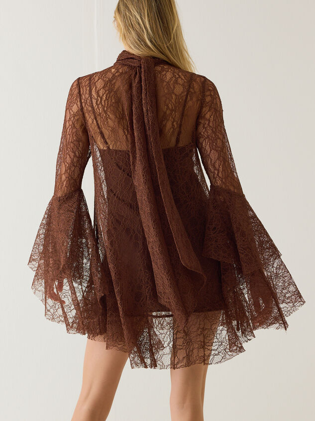 Langley Lace Mini Dress Detail 8 - AS Kids