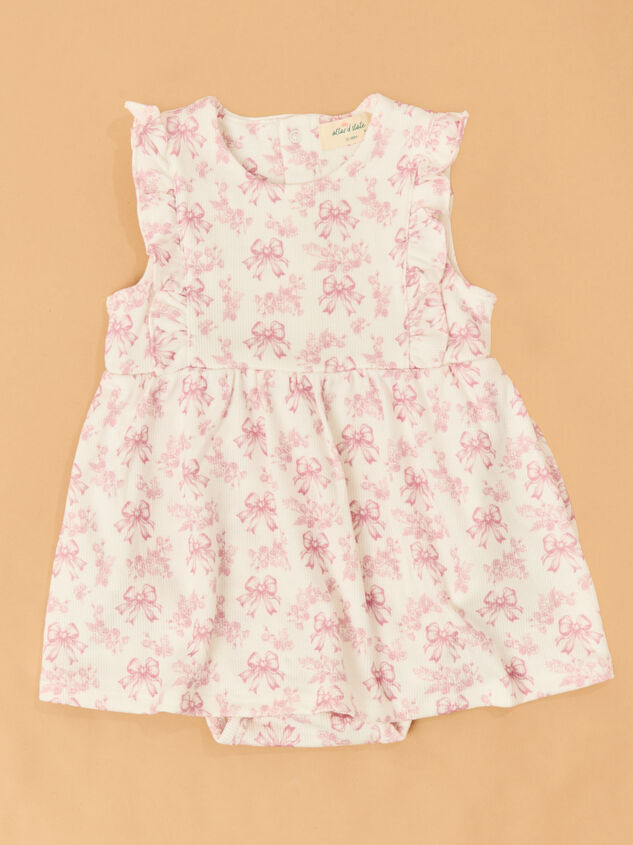 Bonnie Bows Toile Skirt Bodysuit - ALTAR'D STATE KIDS