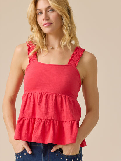 Shelby Tiered Babydoll Tank - AS Kids