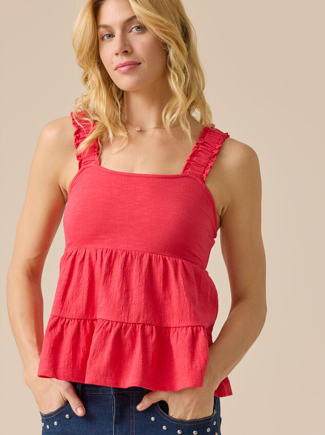 Shelby Tiered Babydoll Tank - AS Kids