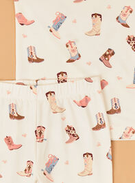 Buckarette Boots Sleep Set Detail 3 - AS Kids